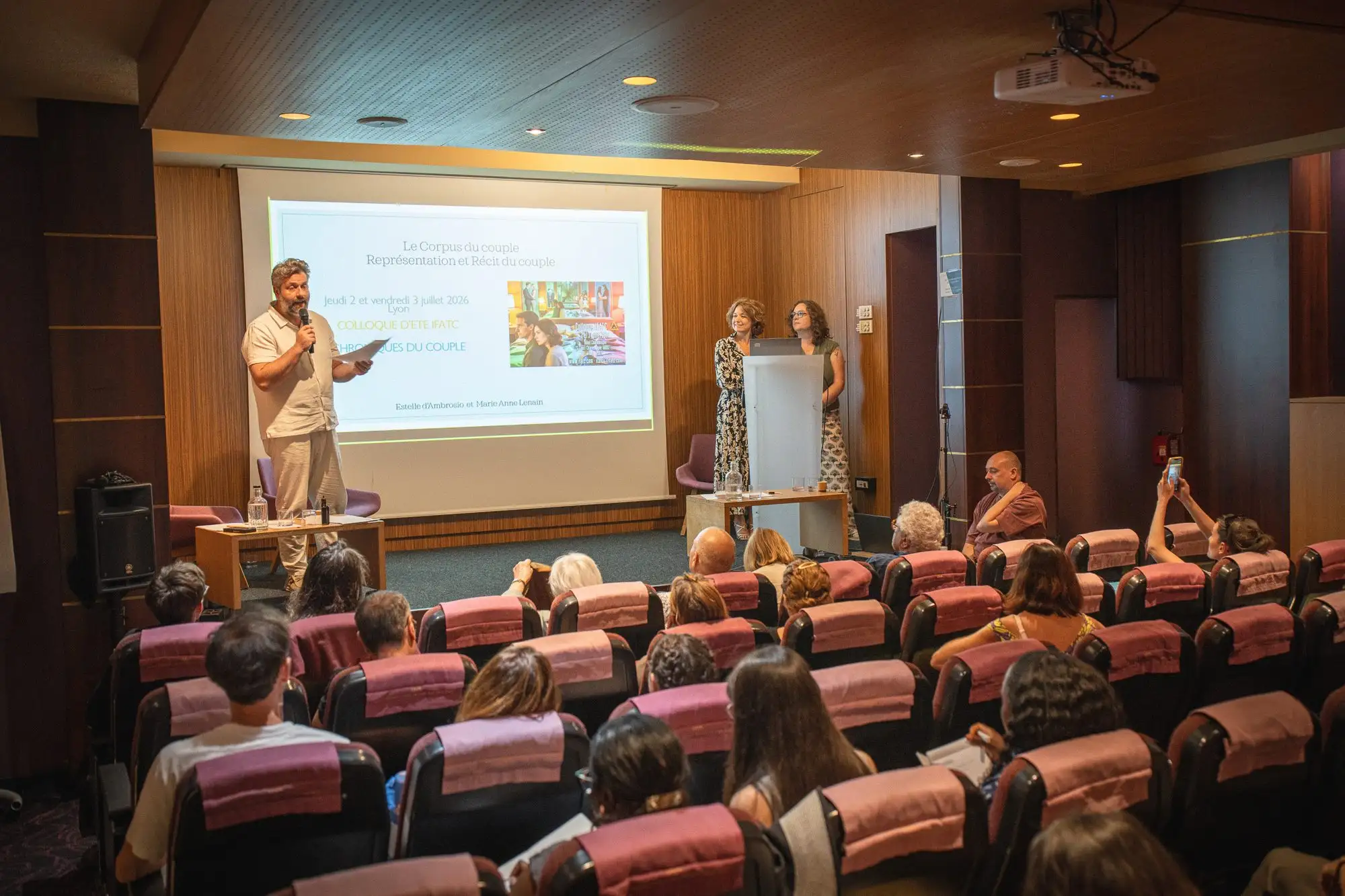 Présentation du colloque d'été IFATC — Chroniques du couple